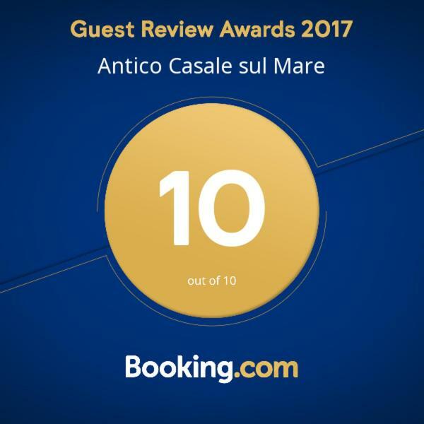 Antico Casale Sul Mare Villa Кустоначи Екстериор снимка